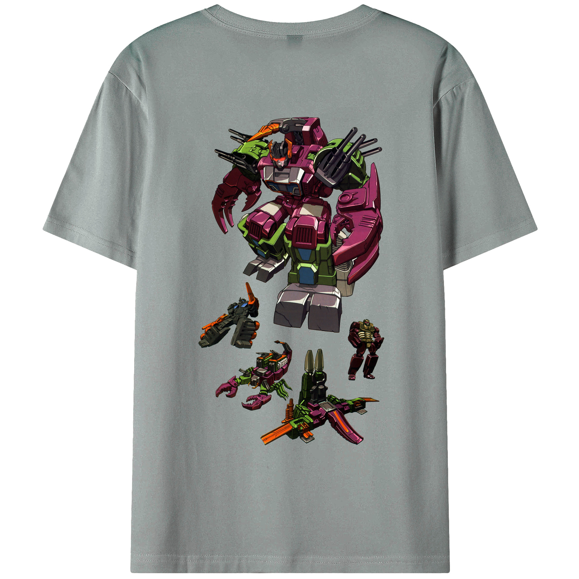（画像用）  綿100％ メンズ半袖Tシャツ（バックプリント） 通気性
